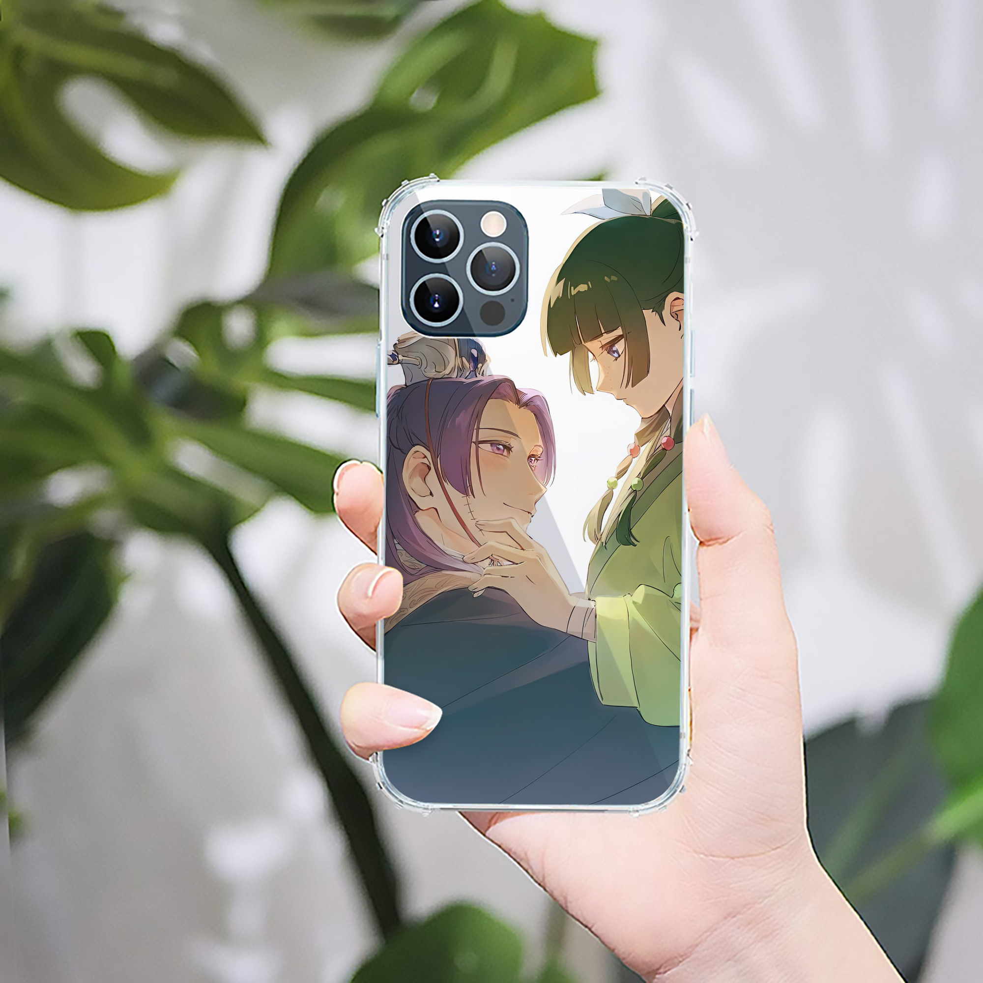 （画像用） 薬屋のひとりごと The Apothecary Diaries 【iPhone 12シリーズ対応】透明スマホケース（クリアソフトケース）